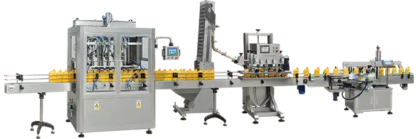 Linea di riempimento per oli industriali e alimentari