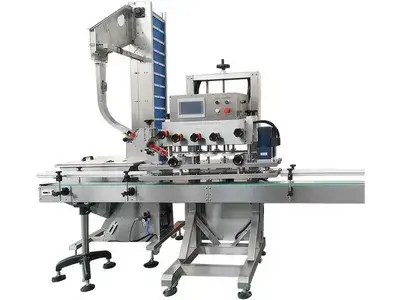 Tappatrice automatica con mandrino