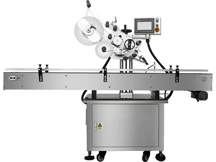 Etichettatrice automatica per l'applicazione superiore