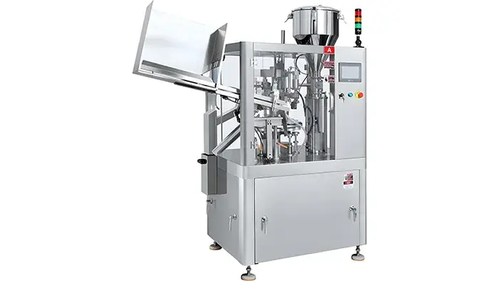 Riempitrice e sigillatrice automatica per tubi
