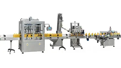 Linea di riempimento per oli industriali e alimentari